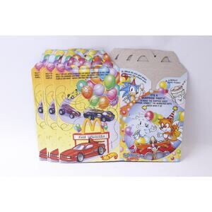 McDonald's Happy Meal, Hot Wheels, Sonic the Hedgehog, Barbie, Unused SHC-020